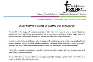 Course on Being Highly Effective Teachers