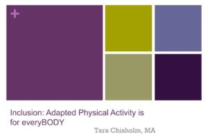 Class on Inclusion for People with Physical Disabilities